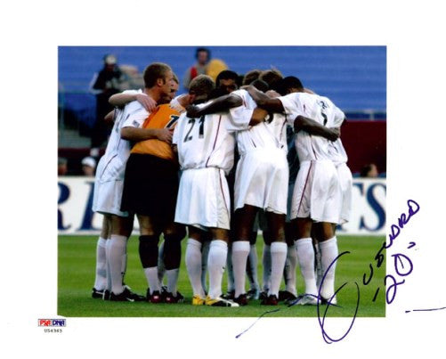 Amado Guevara Autographed 8x10 Photo Metro Stars PSA/DNA #U54363
