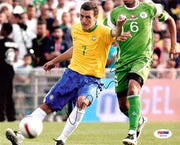Elano Autographed 8x10 Photo Brazil PSA/DNA #U54554
