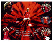 Alan Smith Autographed 8x10 Photo Manchester United PSA/DNA #U58401