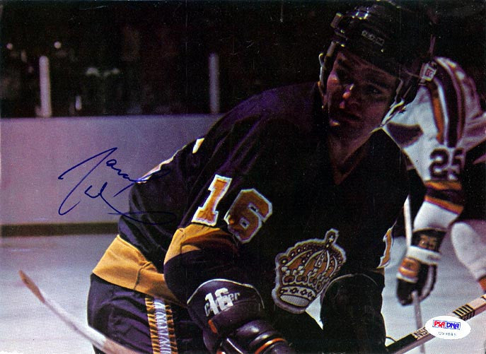Marcel Dionne Autographed Magazine Page Photo Los Angeles Kings PSA/DNA #U93885