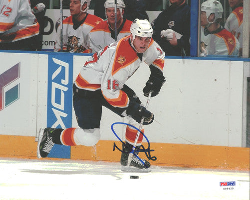 Nathan Horton Autographed 8x10 Photo Florida Panthers PSA/DNA #U96420