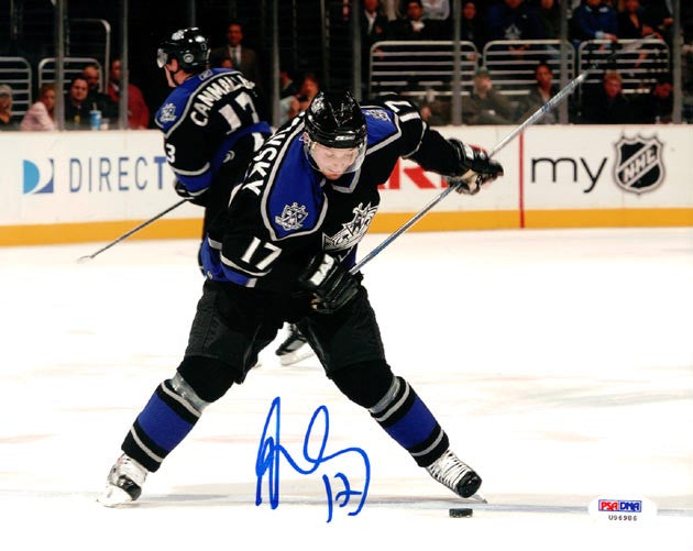 Lubomir Visnovsky Autographed 8x10 Photo Los Angeles Kings PSA/DNA #U96986