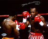 Sugar Ray Leonard Autographed 8x10 Photo vs. Thomas "Hitman" Hearns Beckett BAS Stock #178113