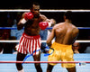 Sugar Ray Leonard Autographed 8x10 Photo vs. Thomas "Hitman" Hearns Beckett BAS Stock #178100