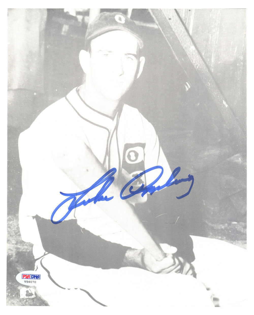 Luke Appling Autographed 8.5x10.5 Photo Chicago White Sox PSA/DNA #V56070