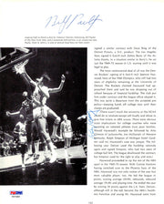Rick Barry & Ray Scott Autographed Magazine Page Photo PSA/DNA #V57489