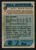 Bill Watson Autographed 1986-87 Topps Rookie Card #151 Chicago Blackhawks SKU #152009
