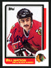 Bill Watson Autographed 1986-87 Topps Rookie Card #151 Chicago Blackhawks SKU #152009