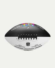 Unsigned Official NFL Super Bowl LX White Logo Football Stock #260041