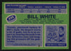 Bill White Autographed 1976-77 Topps Card #235 Chicago Blackhawks SKU #150197