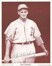 Bob Johnson Autographed M114 Baseball Magazine Page Photo Philadelphia A's PSA/DNA #Z05006