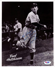 Fred Hutchinson Autographed 8x10 Photo Detroit Tigers "To Dwight Best Wishes" PSA/DNA #Z83312