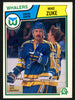 Mike Zuke Autographed 1983-84 O-Pee-Chee Card #322 Hartford Whalers SKU #151364