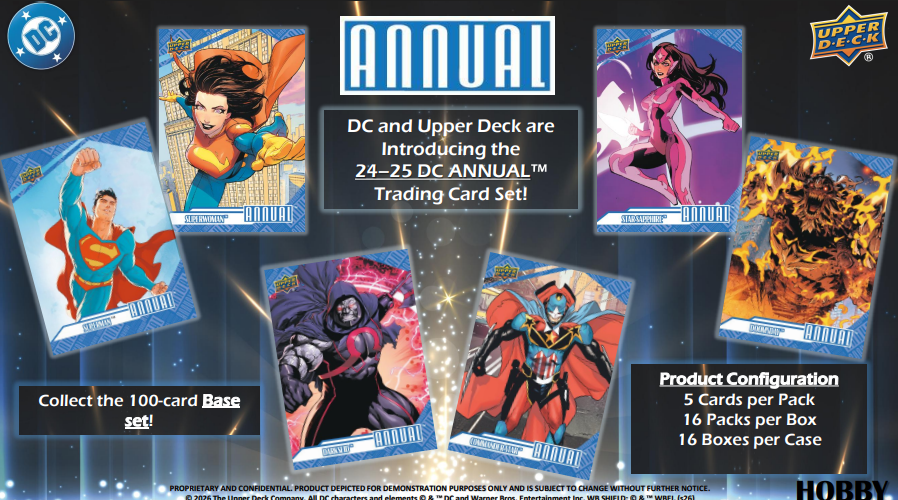 2024-25 Upper Deck DC Annual Hobby Box