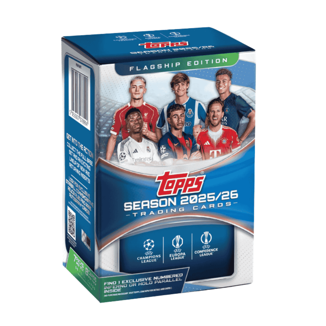 2025-26 Topps UEFA Club Competitions Soccer Blaster Box