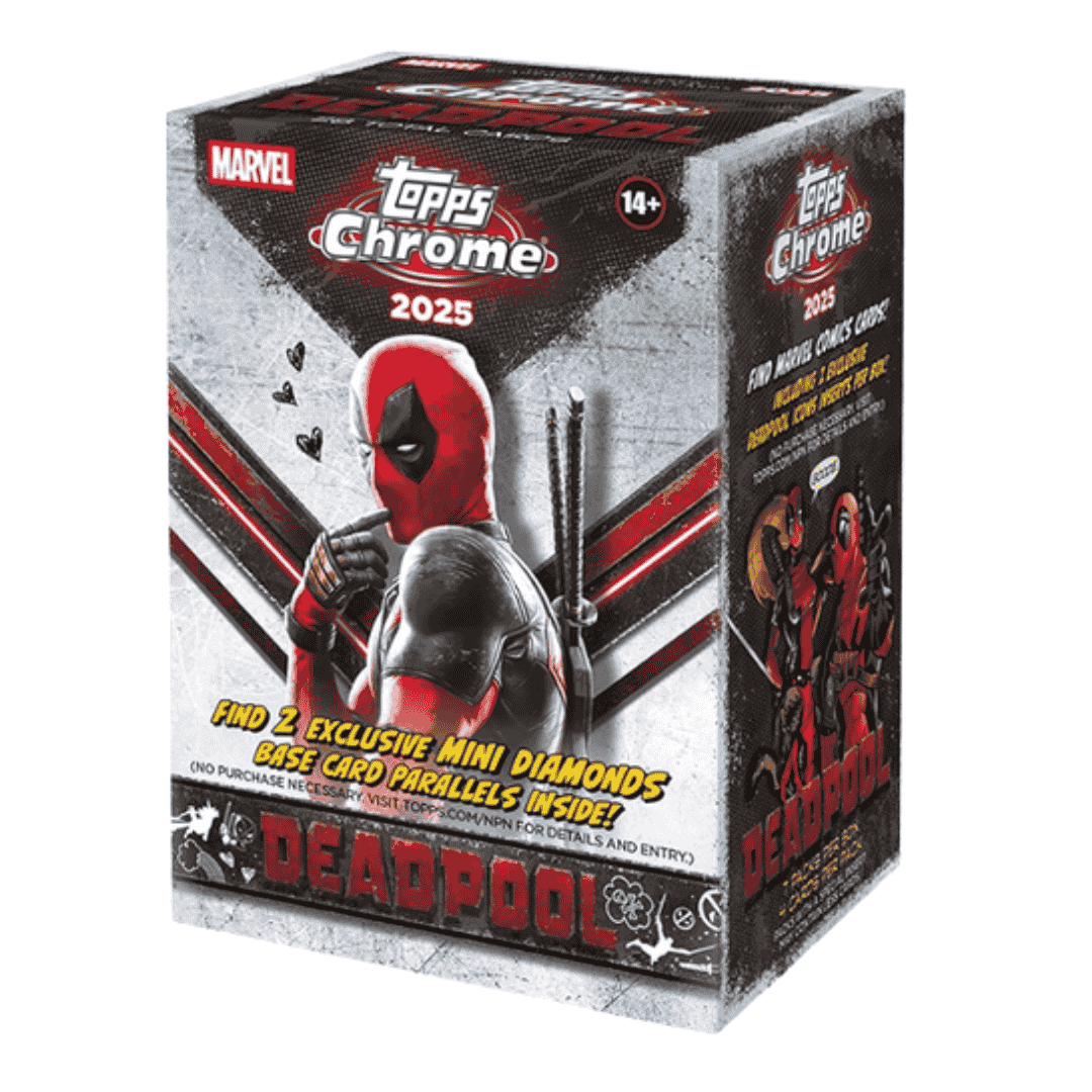 2025 Topps Chrome Deadpool Blaster Box