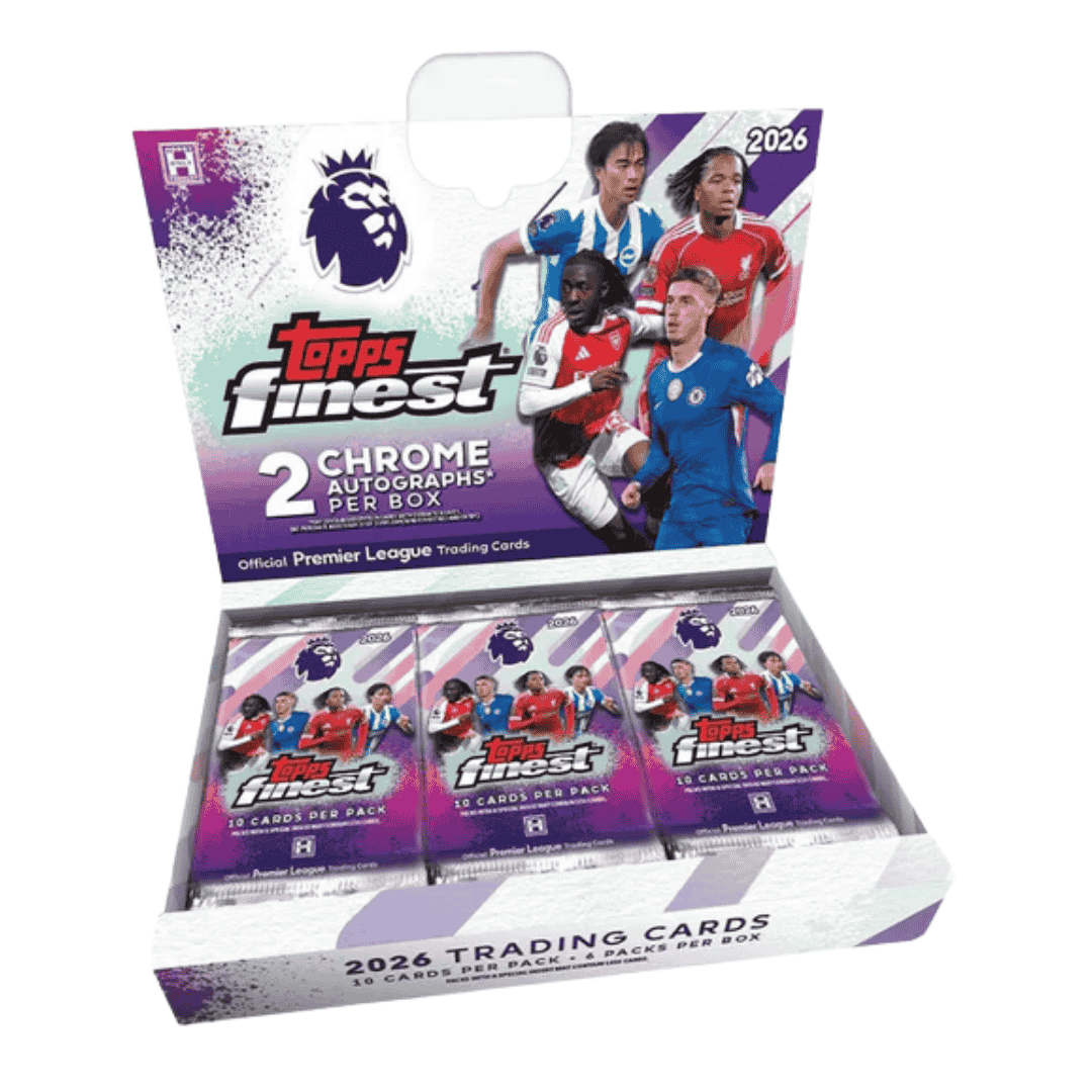 2026 Topps Finest English Premier League Soccer Hobby Box