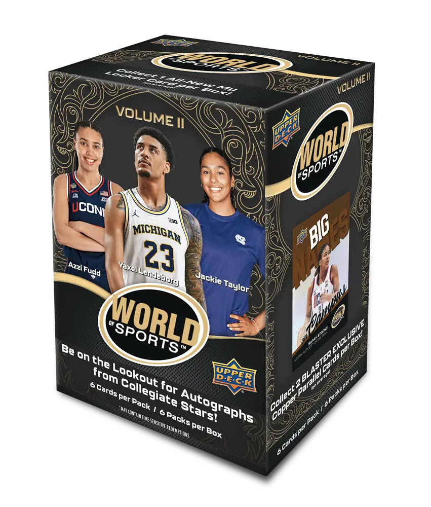 2025 Upper Deck World of Sports Volume 2 Blaster Box