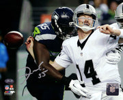 Frank Clark Autographed 8x10 Photo Seattle Seahawks MCS Holo Stock #94272