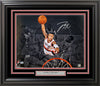 Damian Lillard Autographed Framed 16x20 Photo Portland Trail Blazers Beckett BAS Stock #197156