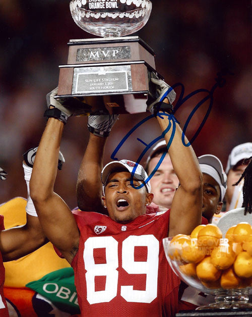Doug Baldwin Autographed 8x10 Photo Stanford Cardinal MCS Holo Stock #45814