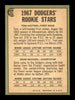 Gene Michael & Tom Hutton Autographed 1967 Topps Rookie Card #428 Los Angeles Dodgers SKU #178504