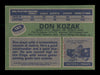 Don Kozak Autographed 1976-77 Topps Card #185 Los Angeles Kings SKU #183128