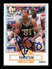 Alvin Robertson Autographed 1990-91 Fleer Card #109 Milwaukee Bucks SKU #183223