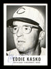 Eddie Kasko Autographed 1960 Leaf Card #9 Cincinnati Reds SKU #171677