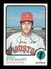 Jimmy Stewart Autographed 1973 Topps Card #351 Houston Astros SKU #178695