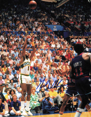 Gus Williams Autographed 11x14 Photo Seattle Supersonics MCS Holo #64130