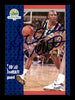 Sedale Threatt Autographed 1991-92 Fleer Card #196 Seattle Supersonics SKU #183302