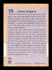 Jimmy Rodgers Autographed 1991-92 Fleer Card #126 Minnesota Timberwolves SKU #183317