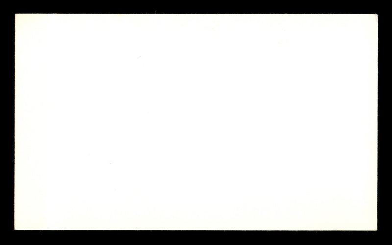 Joey Giardello Autographed 3x5 Index Card "Best of Luck" SKU #186897