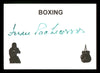 Ferdie Pacheco Autographed 4x5 Card Fight Doctor SKU #186904