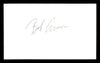 Bob Arum Autographed 3x5 Index Card Promoter SKU #186905