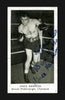 Vince Hawkins Autographed 1.75x3 British Boxing Card "To Charles" SKU #186907