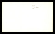 Aaron Davis Autographed 3x5 Index Card "Best Wishes" SKU #186918