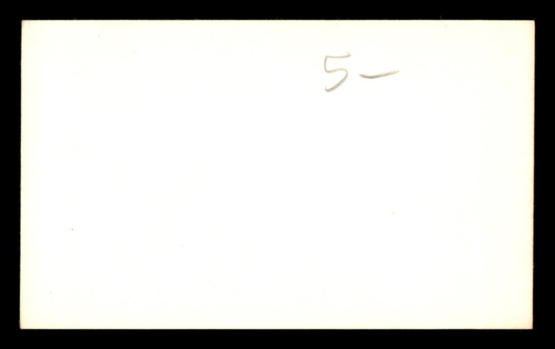 Aaron Davis Autographed 3x5 Index Card "Best Wishes" SKU #186918