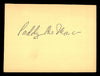 Paddy DeMarco Autographed 4x5 Card SKU #186920