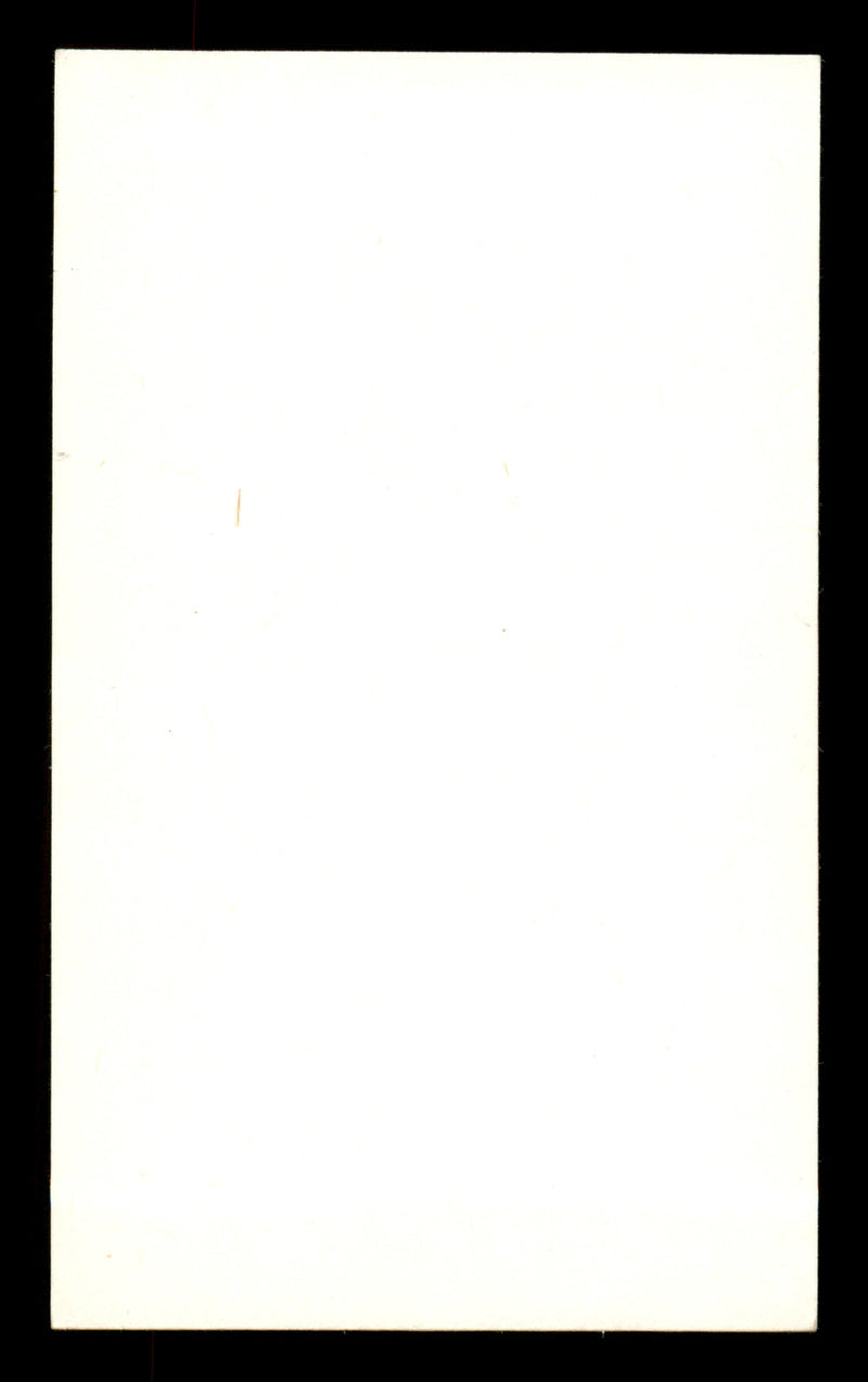 Denny Moyer Autographed 3x5 Index Card SKU #186945