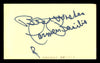 Carmen Basilio Autographed 3x5 Index Card "Best Wishes" SKU #186948