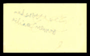 Carmen Basilio Autographed 3x5 Index Card "Best Wishes" SKU #186948