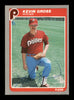 Kevin Gross Autographed 1985 Fleer Card #252 Philadelphia Phillies SKU #187928
