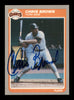 Chris Brown Autographed 1985 Fleer Update Rookie Card #U-11 San Francisco Giants SKU #187991