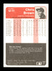 Chris Brown Autographed 1985 Fleer Update Rookie Card #U-11 San Francisco Giants SKU #187991