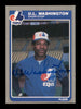 U.L. Washington Autographed 1985 Fleer Update Card #U-128 Montreal Expos SKU #187993