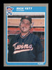 Rich Yett Autographed 1985 Fleer Update Card #U-131 Minnesota Twins SKU #187995