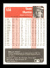 Tom Hume Autographed 1985 Fleer Card #538 Cincinnati Reds SKU #188018