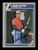 Doug Flynn Autographed 1985 Fleer Card #397 Montreal Expos SKU #188021